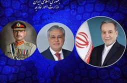 I.R. Iran, Ministry of Foreign Affairs- Iranian FM holds phone calls with Pakistani Deputy PM Army chief